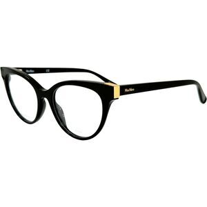 Max Mara MM1422 Womens Plastic Eyeglass Frame 807 Black 51-18